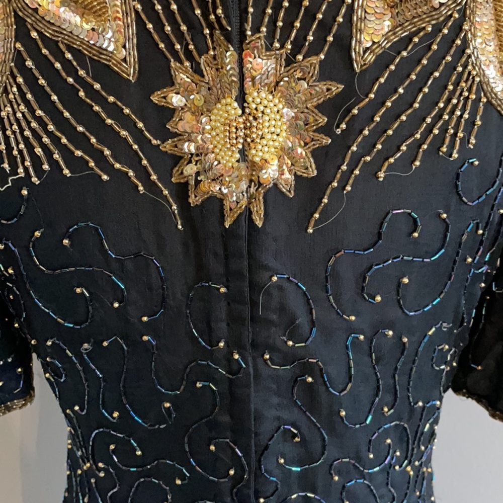 SWEE LO 100% silk dress vintage - Picture 8 of 10